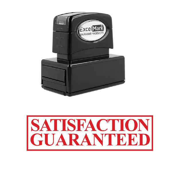 SATISFACTION GUARANTEED Stamp