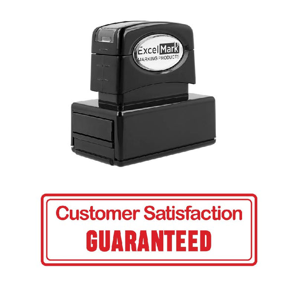 Customer Satisfaction GUARANTEED Stamp