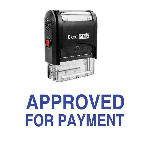 APPROVED FOR PAYMENT Stamp