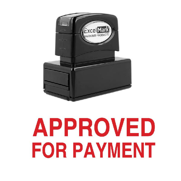 APPROVED FOR PAYMENT Stamp