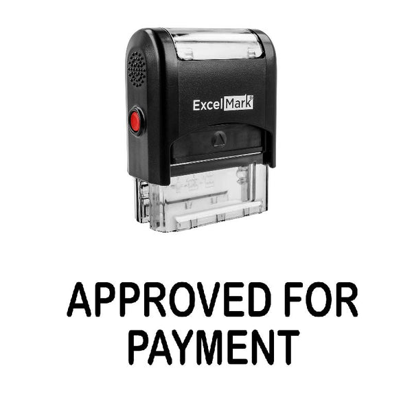 APPROVED FOR PAYMENT Stamp