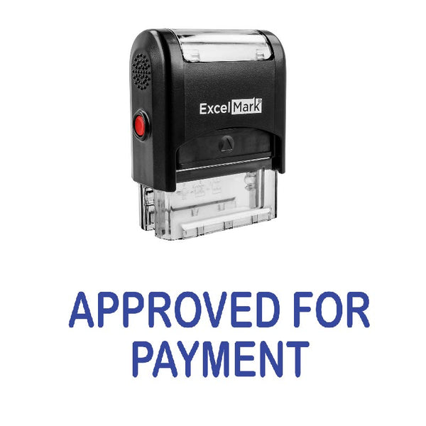 APPROVED FOR PAYMENT Stamp