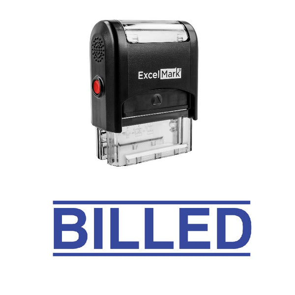 Double Line BILLED Stamp