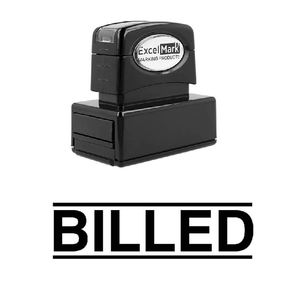 Double Line BILLED Stamp