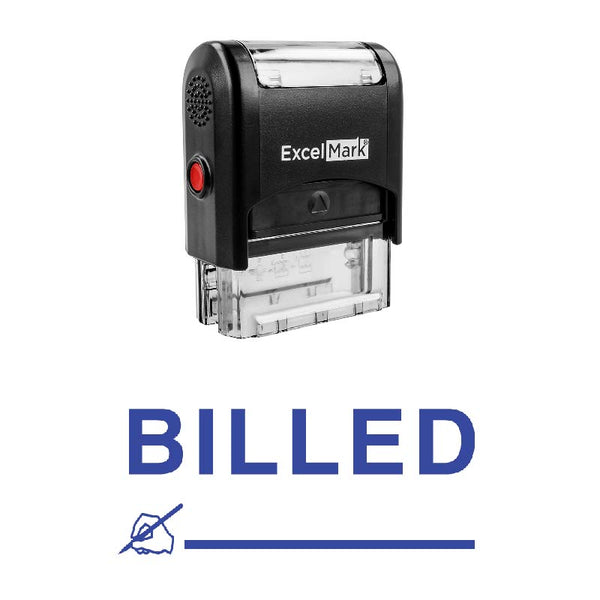 Signature Icon BILLED Stamp