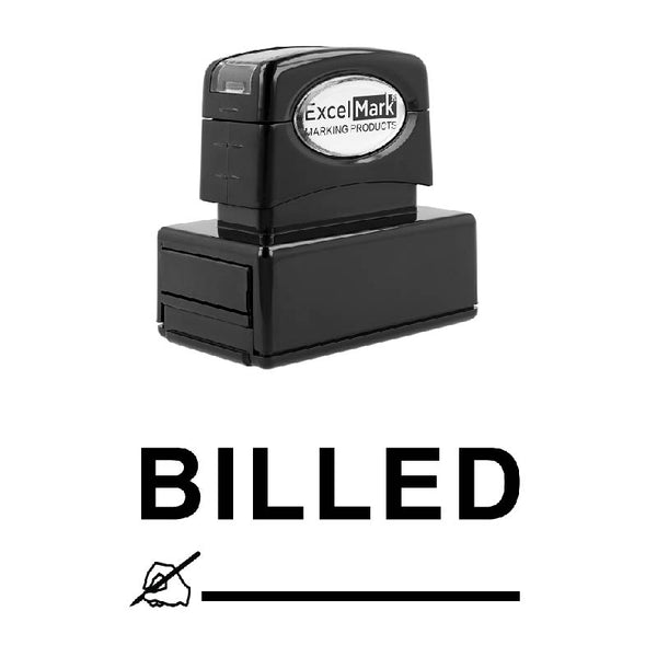 Signature Icon BILLED Stamp