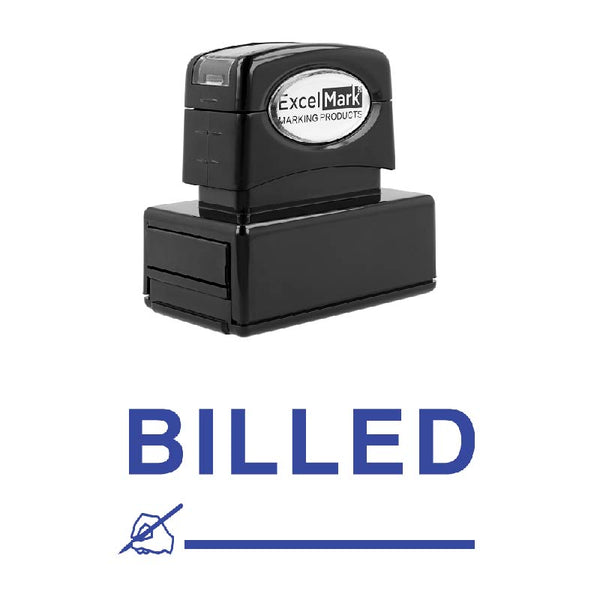 Signature Icon BILLED Stamp