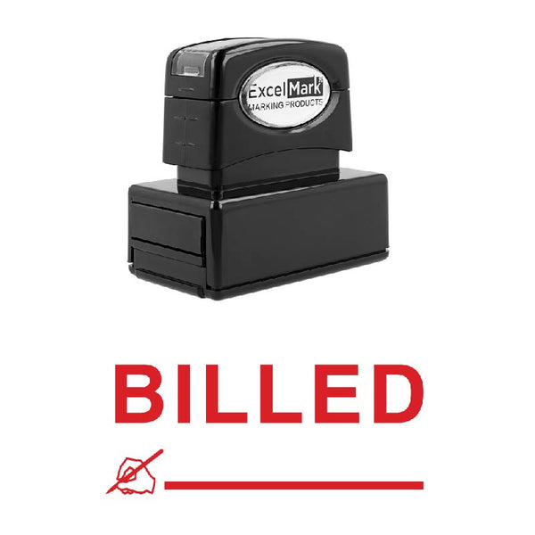 Signature Icon BILLED Stamp