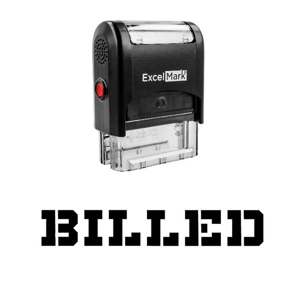 Stencil BILLED Stamp