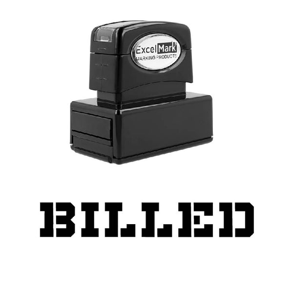 Stencil BILLED Stamp