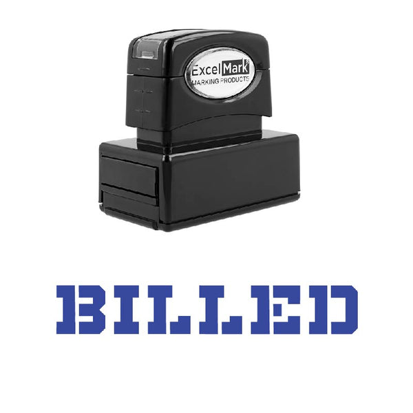 Stencil BILLED Stamp