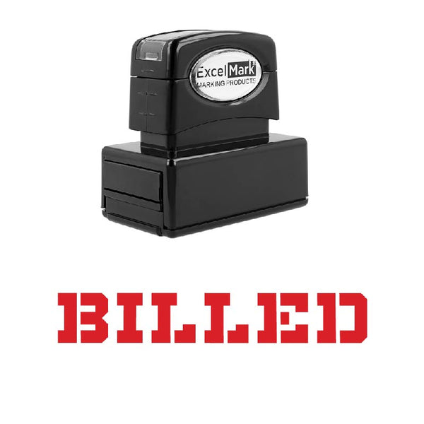 Stencil BILLED Stamp