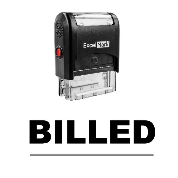 Line BILLED Stamp