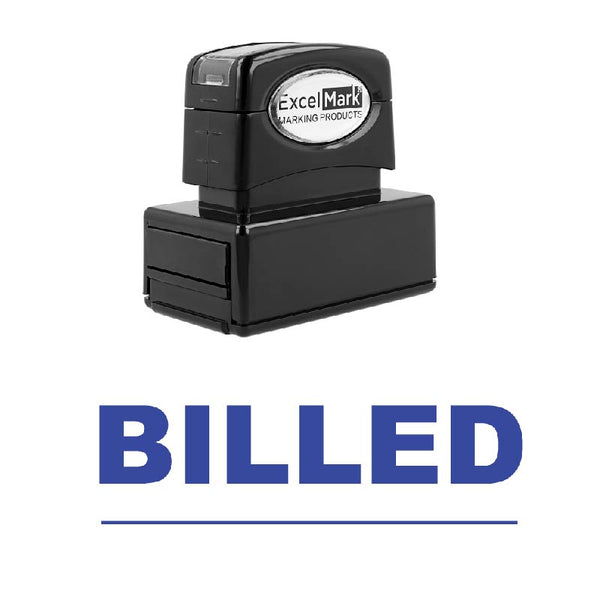 Line BILLED Stamp