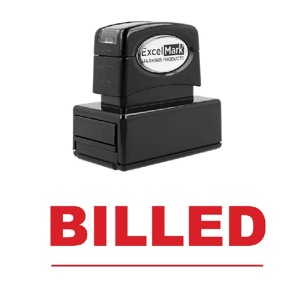 Line BILLED Stamp