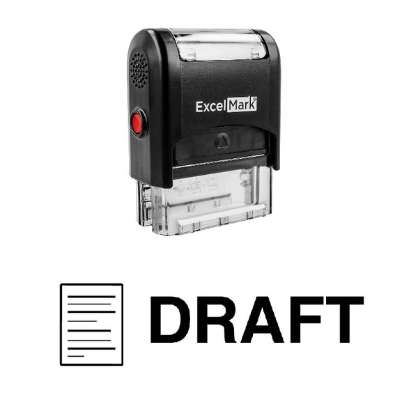Icon DRAFT Stamp