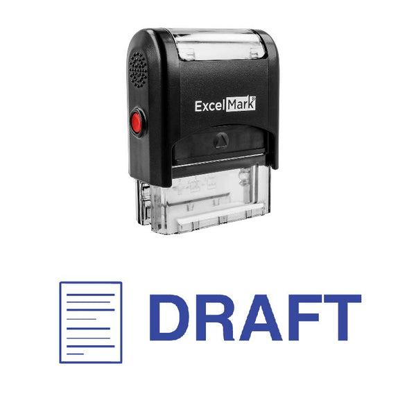 Icon DRAFT Stamp