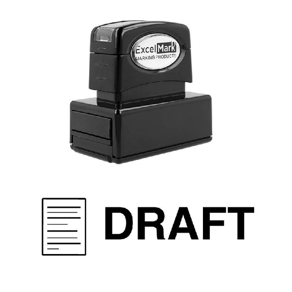 Icon DRAFT Stamp