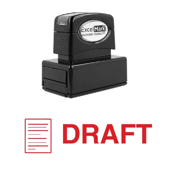 Icon DRAFT Stamp