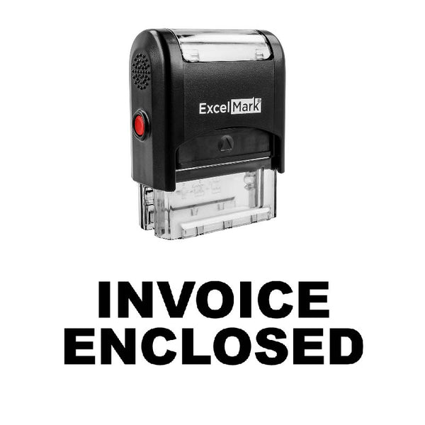 INVOICE ENCLOSED Stamp
