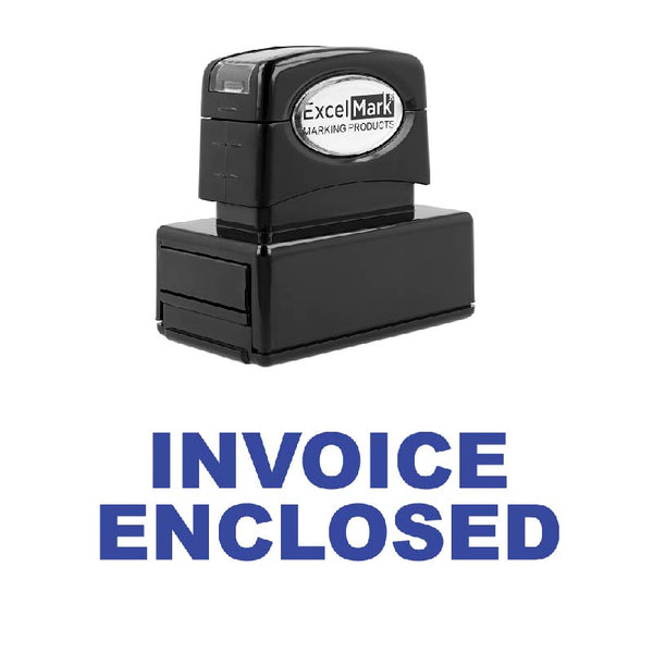 INVOICE ENCLOSED Stamp
