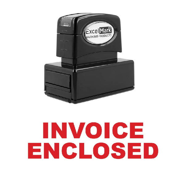 INVOICE ENCLOSED Stamp