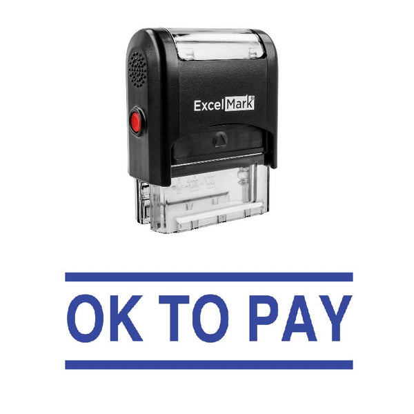 OK TO PAY Stamp
