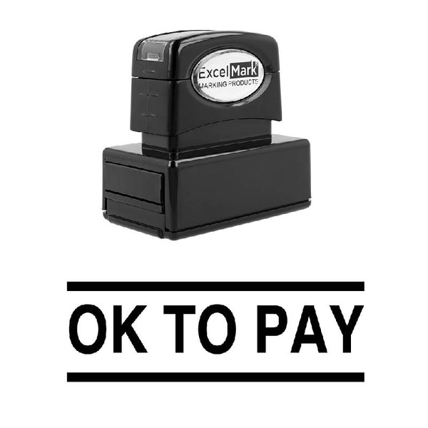 OK TO PAY Stamp