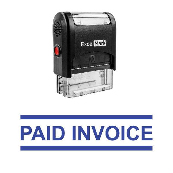 PAID INVOICE Stamp