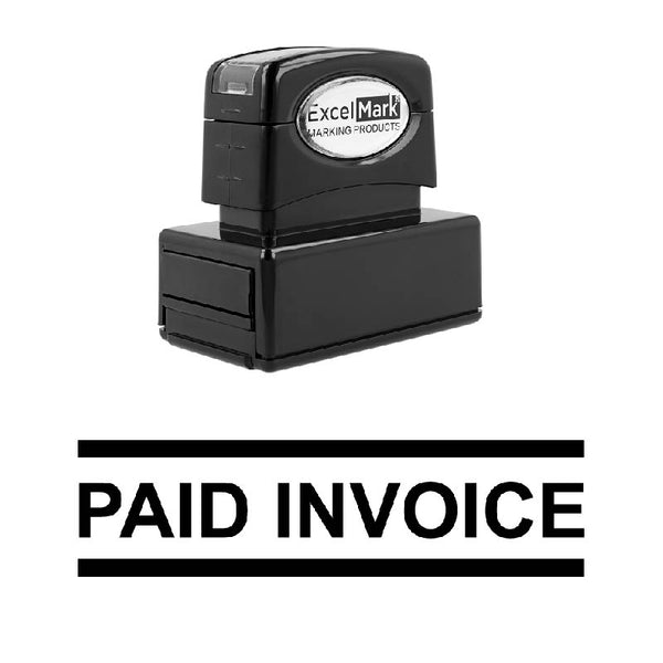PAID INVOICE Stamp