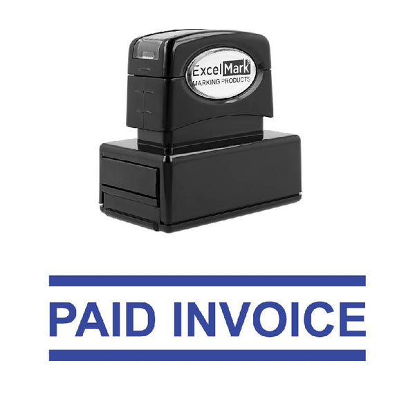 PAID INVOICE Stamp