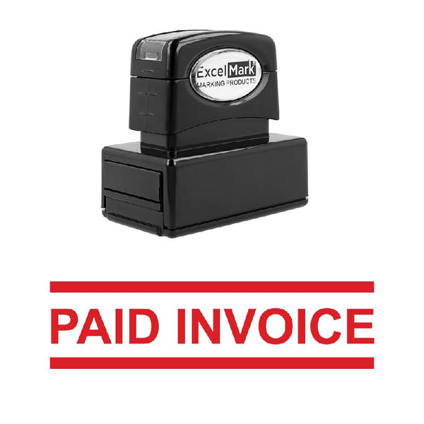 PAID INVOICE Stamp