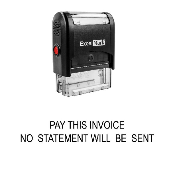 PAY THIS INVOICE Stamp