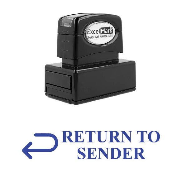 Arrow RETURN TO SENDER Stamp