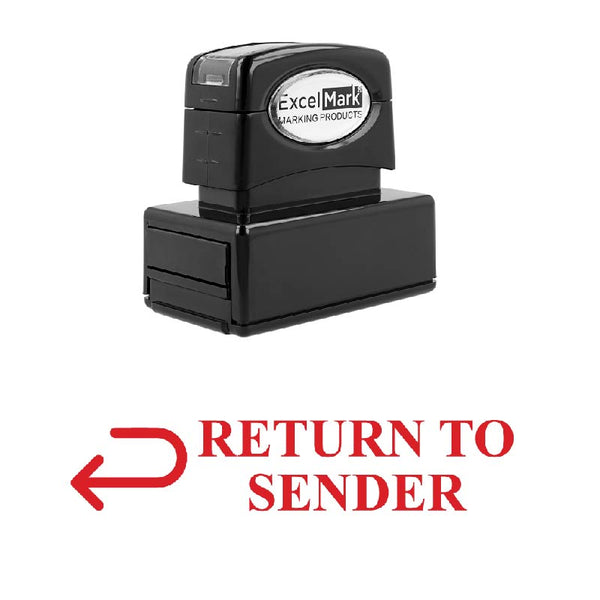 Arrow RETURN TO SENDER Stamp