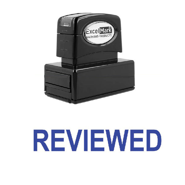 REVIEWED Stamp
