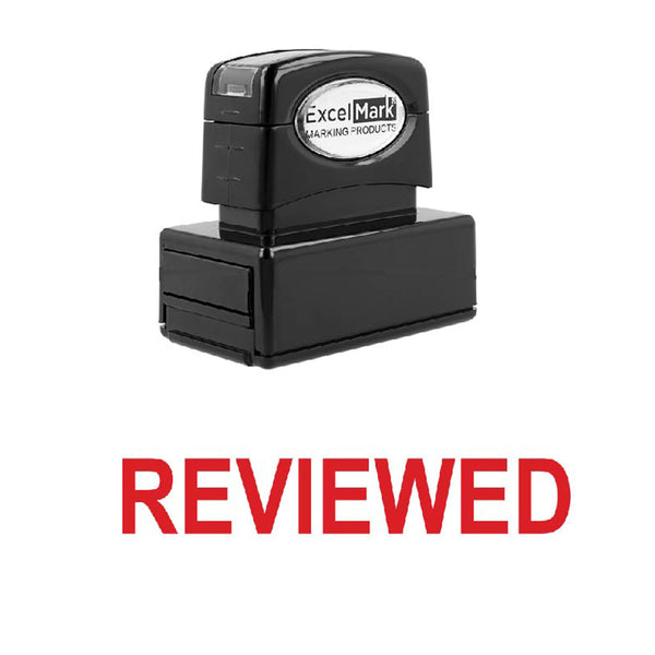 REVIEWED Stamp