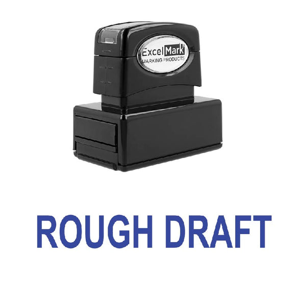 Bold ROUGH DRAFT Stamp