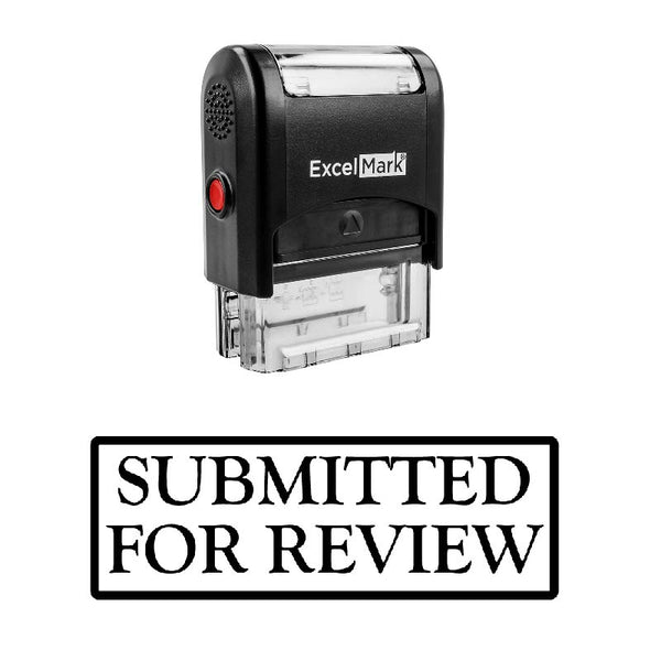 Box SUBMITTED FOR REVIEW Stamp