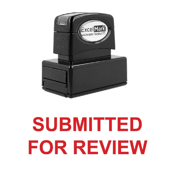 SUBMITTED FOR REVIEW Stamp