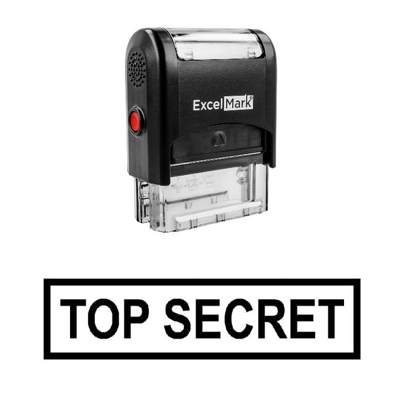 Box TOP SECRET Stamp