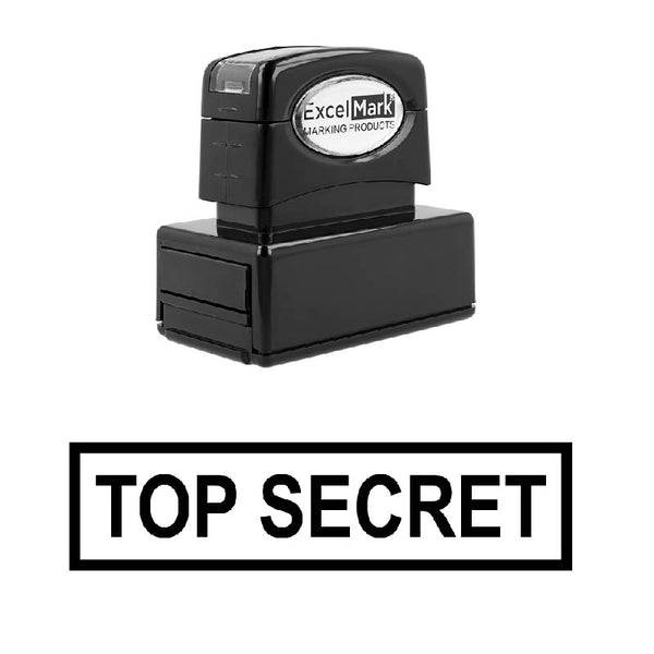 Box TOP SECRET Stamp