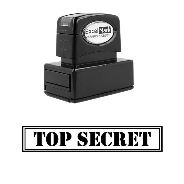 Stencil TOP SECRET Stamp