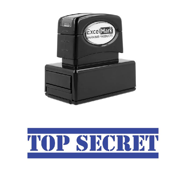 Bold Double Line TOP SECRET Stamp
