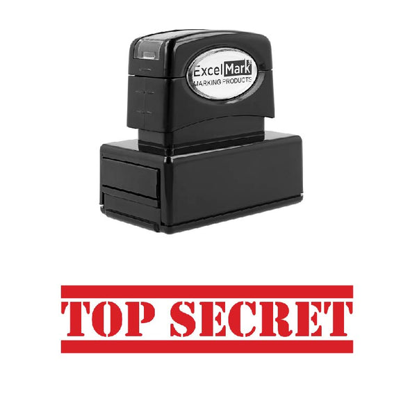 Bold Double Line TOP SECRET Stamp