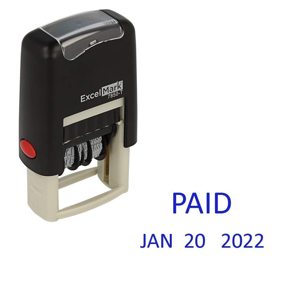 Small Paid Date Stamp