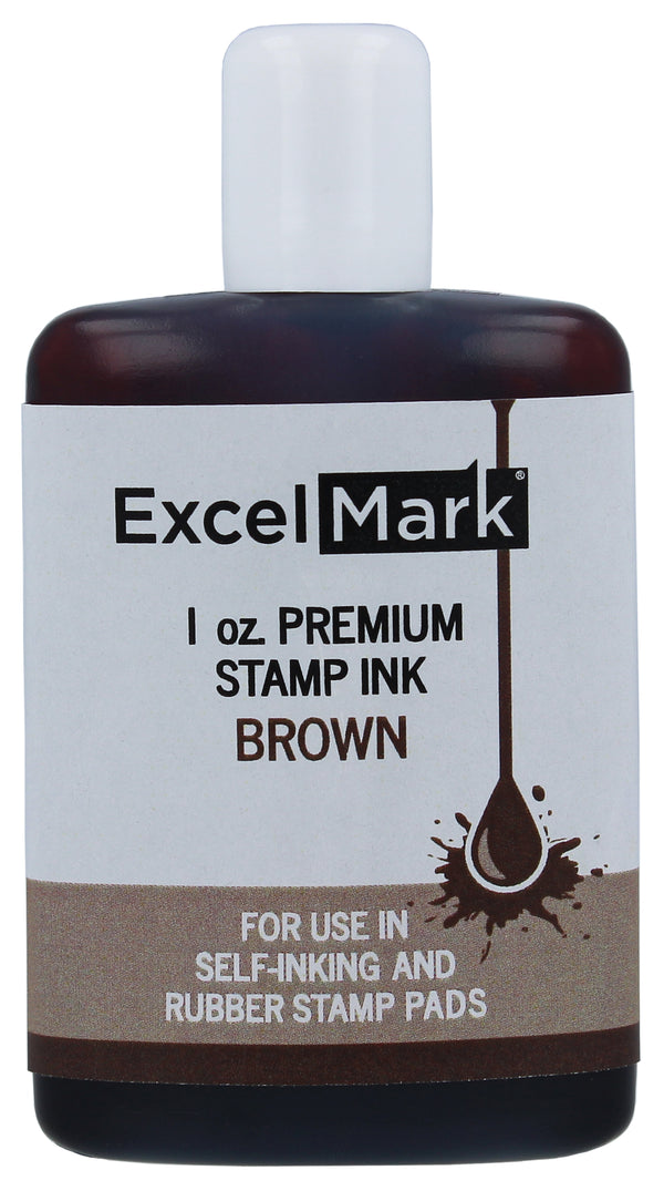 ExcelMark Self-Inking Ink - 1 oz.