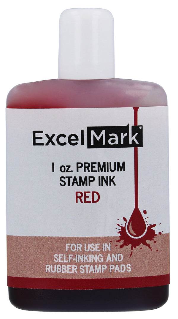 ExcelMark Self-Inking Ink - 1 oz.