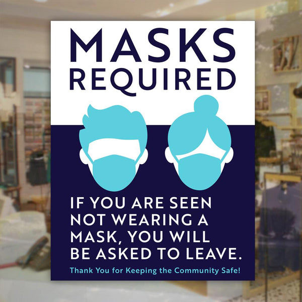 Masks Required Decal