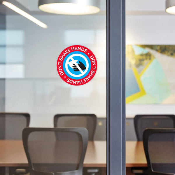 Don't Shake Hands Decal